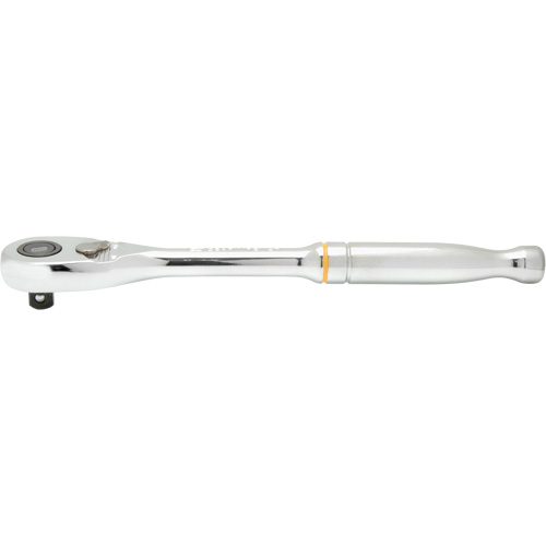 Cl&eacute; &agrave; cliquet &agrave; t&ecirc;te en larme &agrave; d&eacute;clenchement rapide &agrave; 90 dents, Prise de 3/8", Poign&eacute;e Ergonomique Waymarc Industries Inc