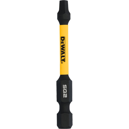 15-Piece Impact Ready Tic-Tac Screw Bit Set, Square, #2 Tip, 1/4" Drive Size, 2" Length Waymarc Industries Inc