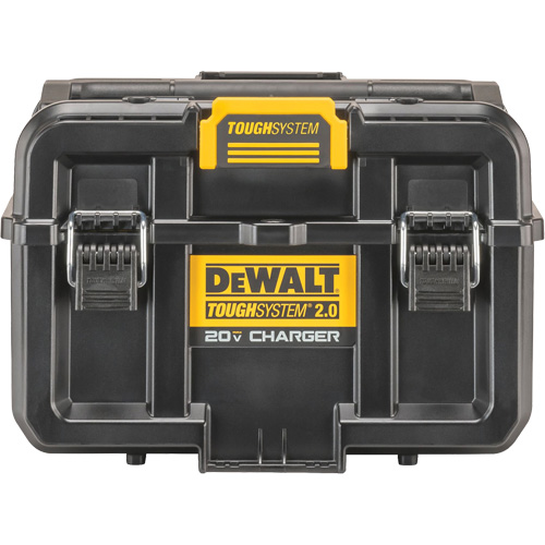 ToughSystem&reg; 2.0 20V Dual Port Charger, 14" x 15" x 9", Black/Yellow Waymarc Industries Inc