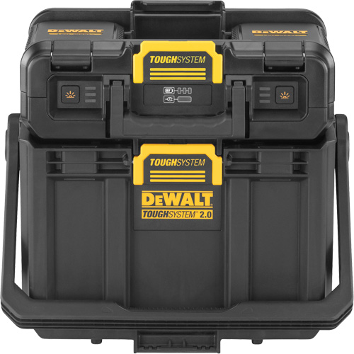 ToughSystem&reg; 2.0 Adjustable Work Light with Storage, 16" x 11" x 14", Black/Yellow Waymarc Industries Inc