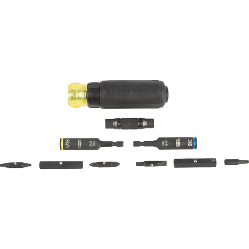 11-in-1 Ratcheting Impact Rated Screwdriver & Nut Driver Waymarc Industries Inc