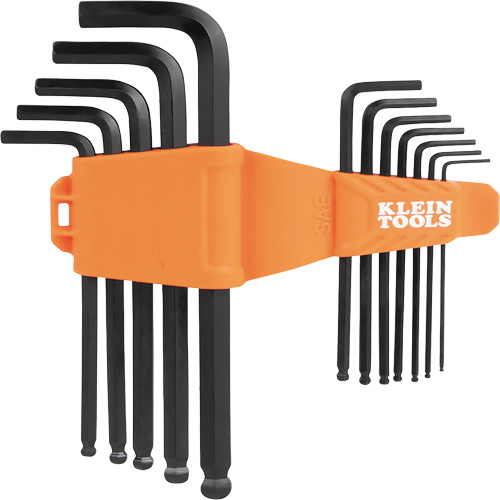 L-Style Ball-End Hex Key Wrench Set, 12 Pcs., Imperial Waymarc Industries Inc