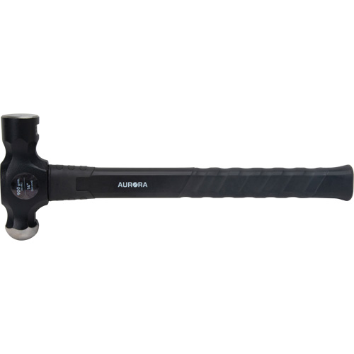 Ball Pein Hammer, 32 oz. Head Weight, Plain Face, Fibreglass Handle Waymarc Industries Inc