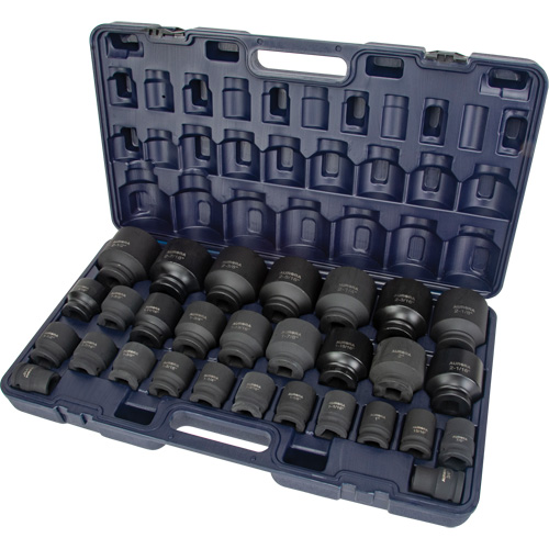 Jeu de douilles SAE, 29 Mcx, Chocs, Prise de 3/4" Waymarc Industries Inc