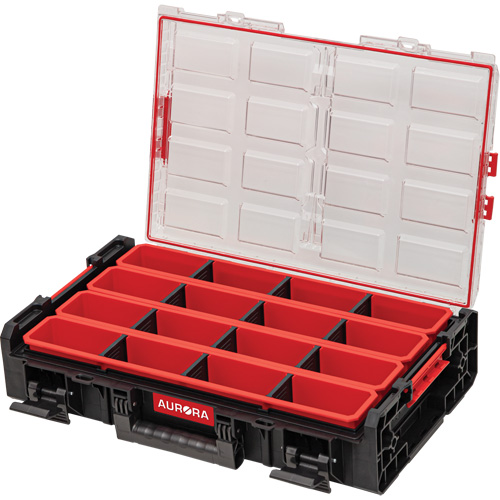 Organisateur tr&egrave;s grand avec bacs longs Arx, 23" x 15-1/5" x 5", Noir Waymarc Industries Inc