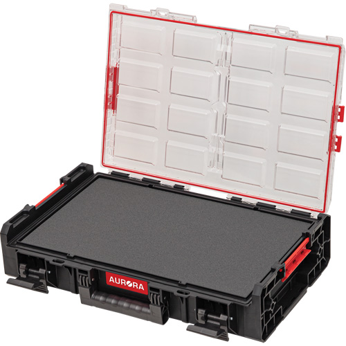 Organisateur tr&egrave;s grand avec cloisons en mousse &agrave; plusieurs couches Arx, 23" x 15-1/5" x 5", Noir Waymarc Industries Inc