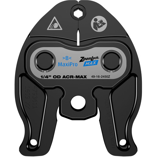 1/4" ZoomLock&reg; MAX Press Jaw for M12 FORCE LOGIC Press Tools Waymarc Industries Inc