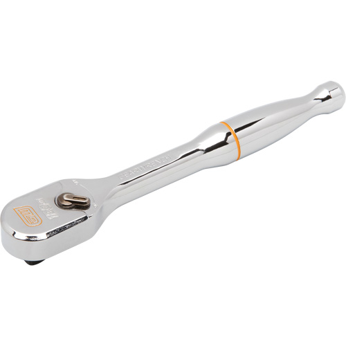 Rochet &agrave; t&ecirc;te chrom&eacute;e enti&egrave;rement polie en goutte 120XP, Prise de 1/4", Poign&eacute;e Ergonomique Waymarc Industries Inc