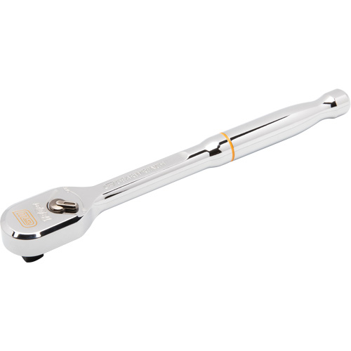 Rochet &agrave; t&ecirc;te chrom&eacute;e enti&egrave;rement polie en goutte 120XP, Prise de 3/8", Poign&eacute;e Ergonomique Waymarc Industries Inc