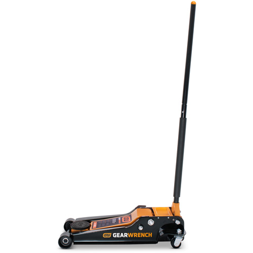 Low Profile Floor Jack, 3.5 Ton(s) Capacity, 3-3/4" Lowered, 21-3/4" Raised, Manual Hydraulic Waymarc Industries Inc