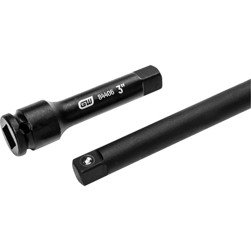 Jeu de rallonges &agrave; chocs, Prise de 3/8", Fini Phosphate de mangan&egrave;se, 4 Mcx Waymarc Industries Inc
