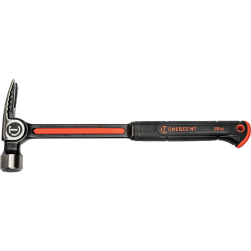 Marteau de charpente &agrave; face meul&eacute;e, 28 oz, Prise en Acier plein, 16" lo Waymarc Industries Inc