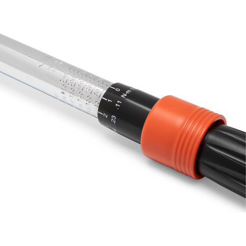 Micrometer Torque Wrench, Dial, 3/8" Square Drive, 50 - 250 in-lbs. Waymarc Industries Inc