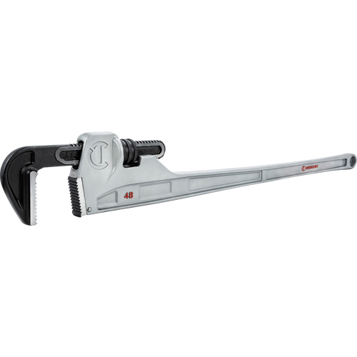 Pipe Wrench, 6" Jaw Capacity, 48" Long, Powder Coated Finish, Non-Ergonomic Handle Waymarc Industries Inc