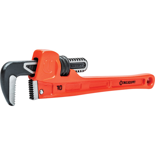 Cl&eacute; pour tuyau SLIM JAW, Cap des m&acirc;choires 1-9/10", Longueur 10", Fini Rev&ecirc;tement en poudre, Prise Non-ergonomique Waymarc Industries Inc