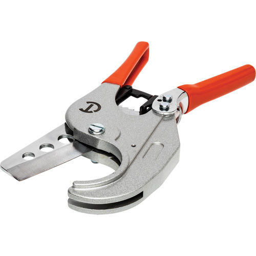 Ratcheting PVC Pipe Cutter with Dipped Grips, 1/4"- 2-3/8" Capacity Waymarc Industries Inc