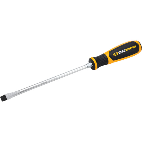 Tournevis &agrave; fente &agrave; double mat&eacute;riaux, 3/8", 13-1/10" lo, Prise Plastique Waymarc Industries Inc