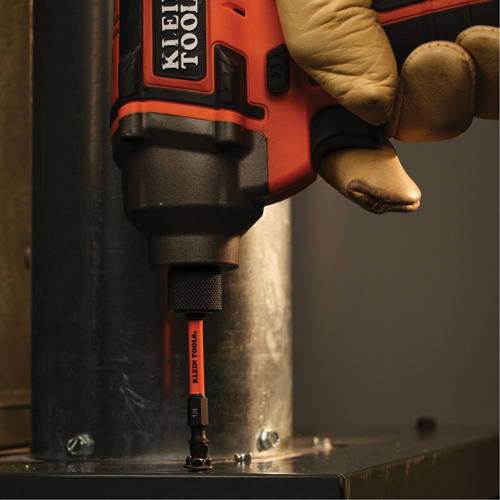15-in-1 Ratcheting Impact-Rated Multi-Bit Torsion Zone Screwdriver, 9-1/2" L, Cushion Grip Handle Waymarc Industries Inc
