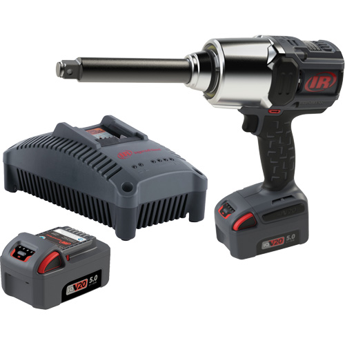 Ensemble de cl&eacute; &agrave; chocs sans fil avec traverse pour anneau de friction, 20 V, Mandrin 3/4" Waymarc Industries Inc