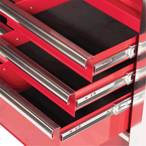 PRC4211 Armoire roulante de s&eacute;rie Pro, 11 tiroirs, 42" la x 18" p x Rouge Waymarc Industries Inc