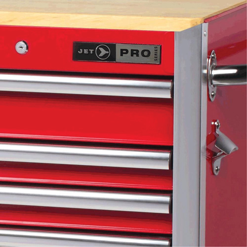 PRC7215 Pro Series Roller Cabinet, 15 Drawers, 72" W x 24" D x Red Waymarc Industries Inc