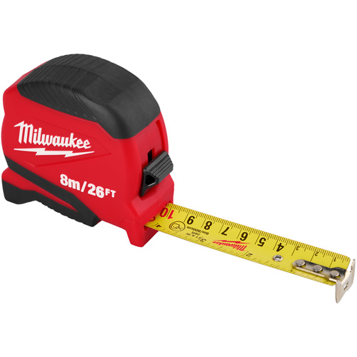Compact Tape Measure, 1" x 26' Waymarc Industries Inc