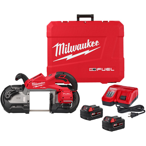 Ensemble de scie &agrave; ruban &agrave; coupe profonde M18 Fuel, 18 V, 5" Capacit&eacute; Waymarc Industries Inc