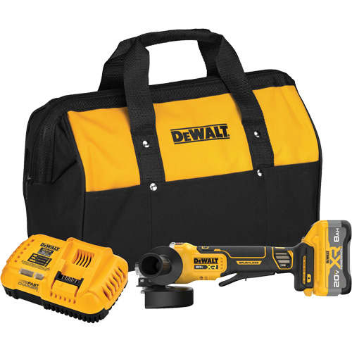 Meuleuse angulaire sans balai et sans fil MAX* XR avec XR POWERPACK, Roue de 4-1/2" - 5", 20 V Waymarc Industries Inc