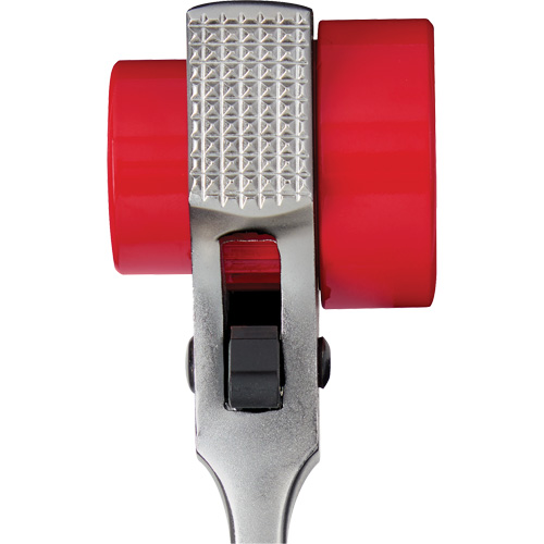 Cl&eacute; &agrave; cliquet 5 en 1 pour monteur de ligne avec face de frappe frais&eacute;e, Prise de 3/4"/1"/1-1/8", Poign&eacute;e Ergonomique Waymarc Industries Inc