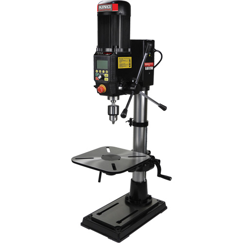 Perceuse &agrave; colonne Benchtop DVR, 16", Mandrin 5/8", 3000 tr/min Waymarc Industries Inc