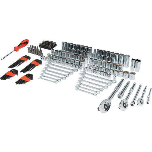 1/4", 3/8" & 1/2" Mechanics Hand Tool Set with 3-Drawer Storage Case Waymarc Industries Inc
