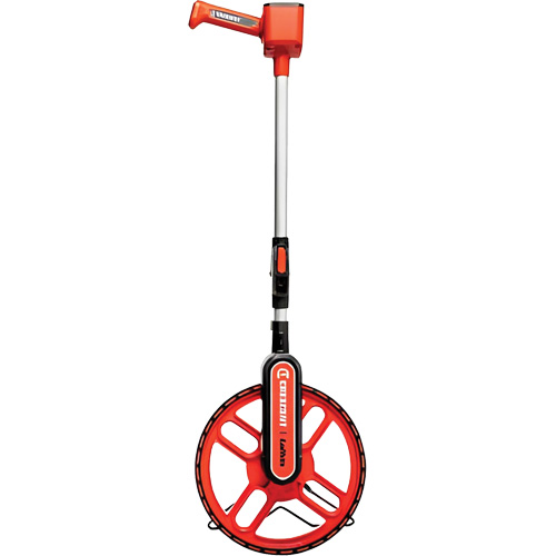 Measuring Wheel, 12"/30 cm, 9999' Range, Inches/Feet Waymarc Industries Inc