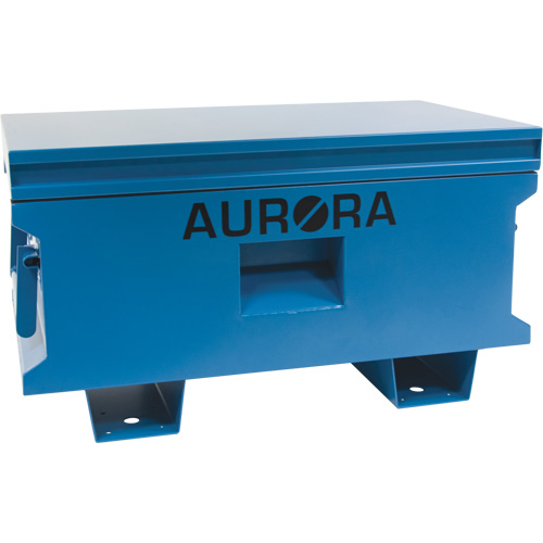 Jobsite Tool Box, 33" x 20-3/10" x 18-3/10", Steel, Blue Waymarc Industries Inc