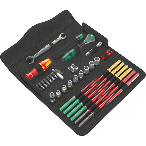 Kraftform Kompakt W 2 Maintenance Tool Kit, 35 Pcs, 1/4" Drive Size Waymarc Industries Inc