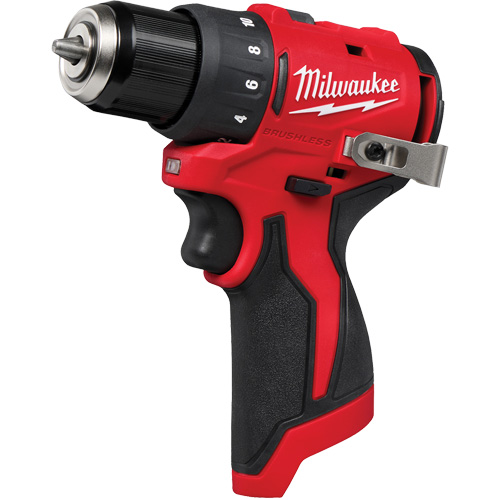 M12 Subcompact Brushless Drill/Driver, Lithium-Ion, 12 V, 3/8" Chuck, 350 in-lbs Torque Waymarc Industries Inc