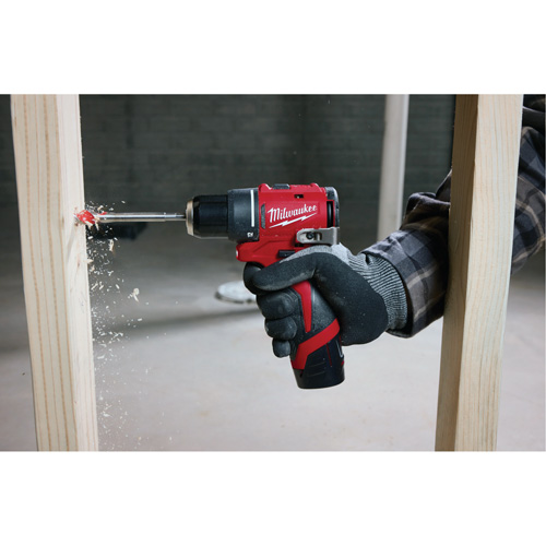 M12 Subcompact Brushless Drill/Driver, Lithium-Ion, 12 V, 3/8" Chuck, 350 in-lbs Torque Waymarc Industries Inc