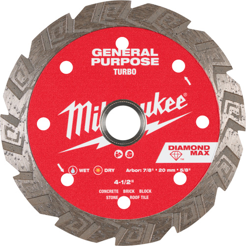 DIAMOND MAX Turbo General Purpose Diamond Blade Waymarc Industries Inc