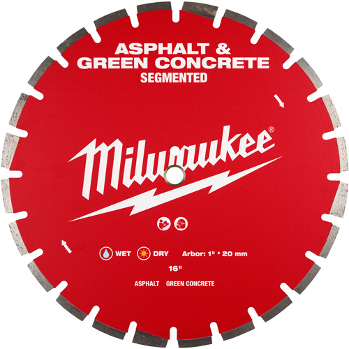 Asphalt & Green Concrete Segmented Diamond Blade Waymarc Industries Inc