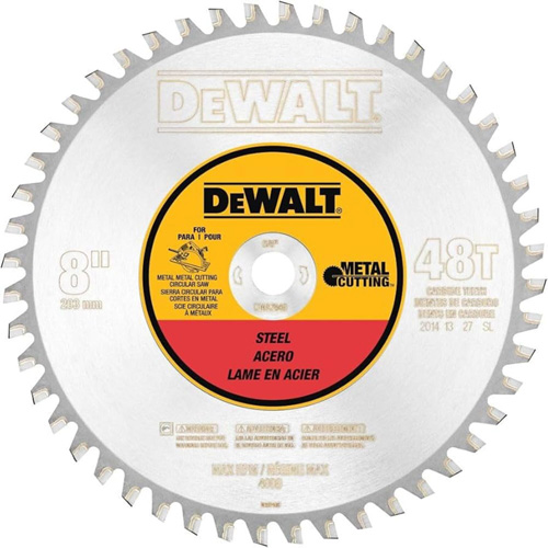 Lame circulaire pour m&eacute;taux ferreux, 8", 40 dents, Pour M&eacute;tal Waymarc Industries Inc