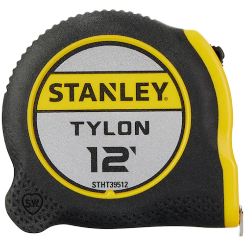 Tylon Tape Measure, 12', Imperial Graduations Waymarc Industries Inc