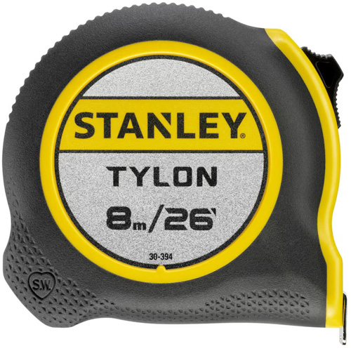 Tylon Tape Measure, 26'/8 m, Imperial & Metric Graduations Waymarc Industries Inc