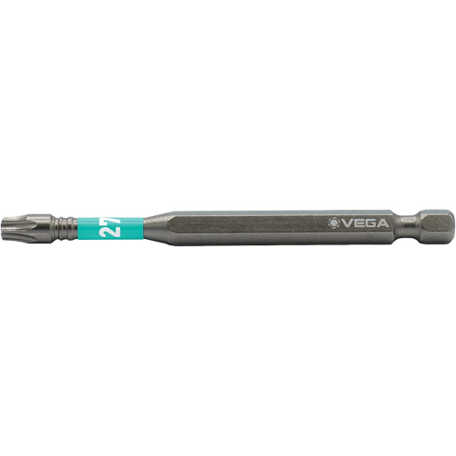Impactech&reg; Power Bit, Torx, T-27 Tip, 1/4" Drive Size, 3-1/2" Length Waymarc Industries Inc