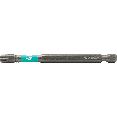 Impactech&reg; Power Bit, Torx, T-40 Tip, 1/4" Drive Size, 3-1/2" Length Waymarc Industries Inc