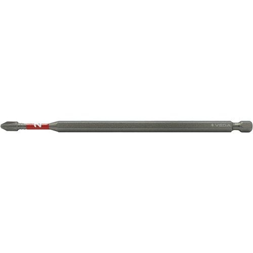Impactech&reg; Power Bit, Phillips, #2 Tip, 1/4" Drive Size, 6" Length Waymarc Industries Inc