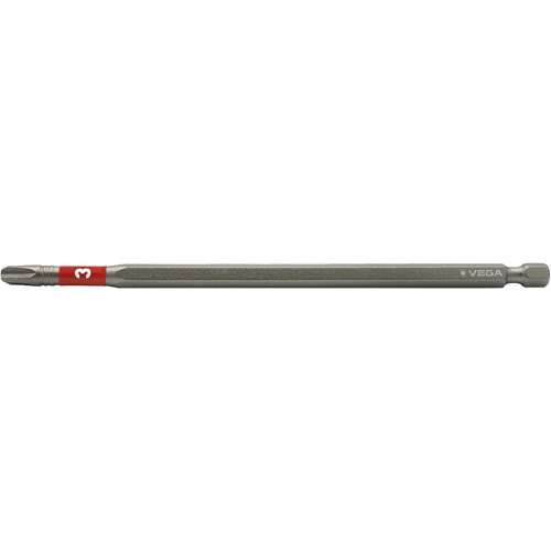 Impactech&reg; Power Bit, Phillips, #3 Tip, 1/4" Drive Size, 6" Length Waymarc Industries Inc
