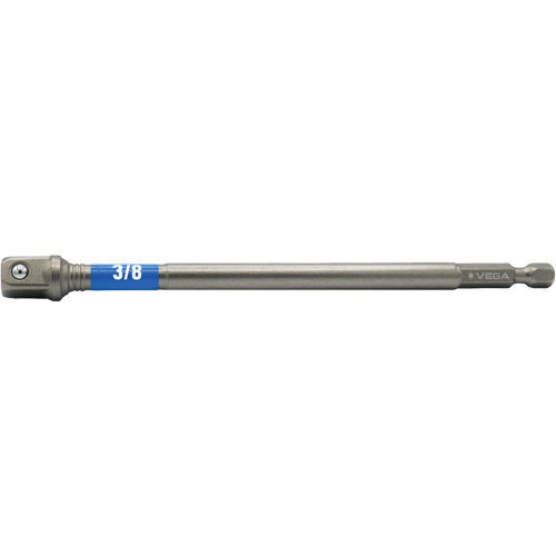 Impactech&reg; Impact Socket Adapter, 1/4" Drive Size, 3/8" Male Size, 6" L Waymarc Industries Inc