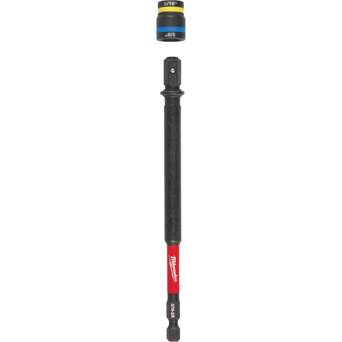 SHOCKWAVE Impact Duty 5/16” & 3/8" QUIK-CLEAR 2-in-1 Nut Driver, 1/4" Drive, 6" L, Magnetic Waymarc Industries Inc