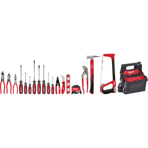Trousse doutils &agrave; main pour apprenti &eacute;lectricien Waymarc Industries Inc