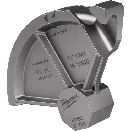 Patin de pliage de conduits 3/4” EMT/1/2” RMC Waymarc Industries Inc