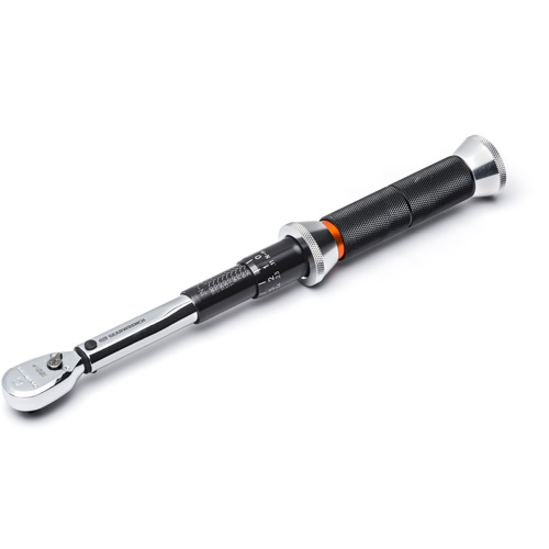 120XP Micrometer Torque Wrench, 1/4" Square Drive, 3.95 - 23.16 N.m/30 - 200 in-lbs. Waymarc Industries Inc